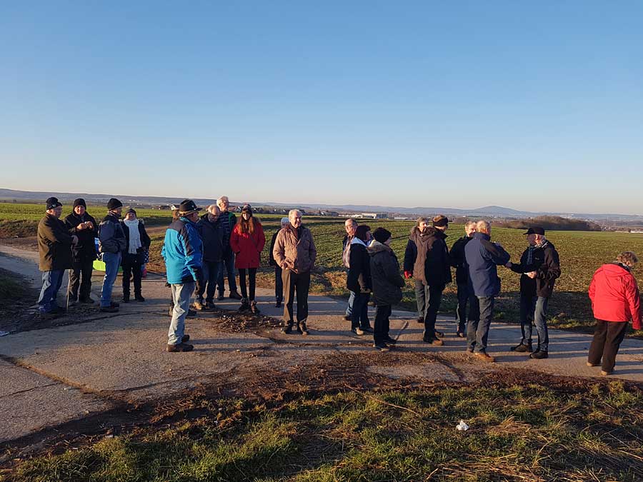 Gruppenfoto Grenzgang 2016